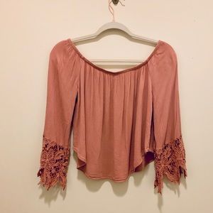 Ambiance Boho Rose Top